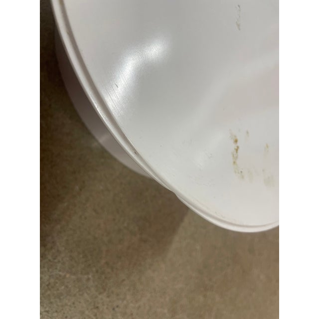 Mid-Century Modern 1970s Massimo Vignelli for Heller Covered Casserole Dish in White Melamine - Modernist Design For Sale - Image 3 of 9