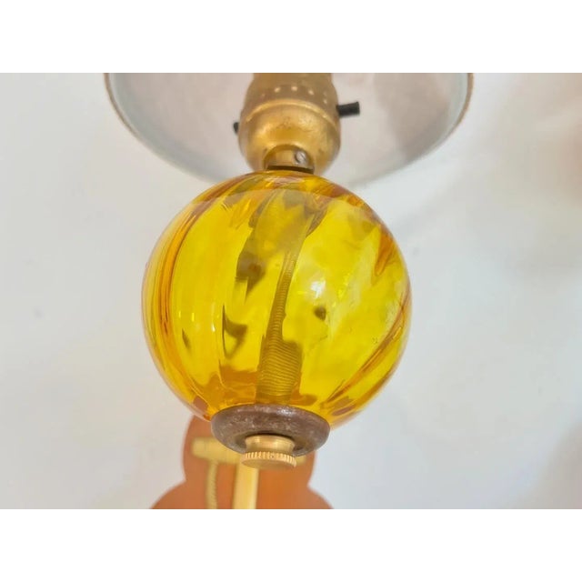 Nautical Glass Ball & Anchor Sconces - a Pair For Sale - Image 4 of 12