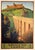 Spoletto in Umbria by Cesare Simonetti 1927 on linen excellent original printing Cesare Simonetti designed the Spoleto /...