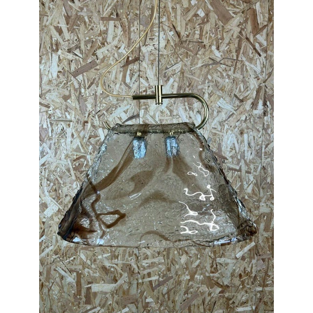 Mid-Century Murano Glass Ceiling Lamp from Mazzega Kalmar, 1960s For Sale - Image 12 of 13