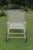 Wrought Iron Chaise Lounge With Floral Cushions For Sale - Image 10 of 15