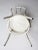Vintage White Metal Bistro Chair For Sale - Image 10 of 13