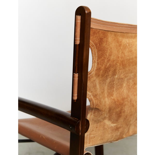 Vintage PL 22 Folding Chair by Carlo Hauner & Martin Eisler for Oca, 1970s For Sale - Image 14 of 16