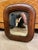 Wood 17th Century English Walnut Mirror With Original Glass, Small Scale For Sale - Image 7 of 12