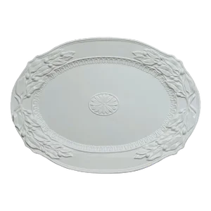 Late 20th Century Fitz and Floyd Château Blanc Platter