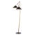 Black Raw Brass Grenverk Floor Lamp by Johan Carpner for Konsthantverk For Sale - Image 6 of 6
