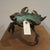 William Sharles Original Unique Polychrome Crab Bowl with Dragonfly Original Bronze Sculpture by William Sharles Hand...