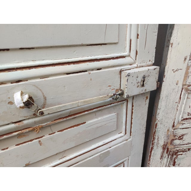 Vintage Cream Fir Doors, Set of 5 For Sale - Image 12 of 18