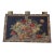Vintage Chinese Aubusson-Style Floral Tapestry, 1960s, Wool on Cotton, 2'2" X 3'5" For Sale