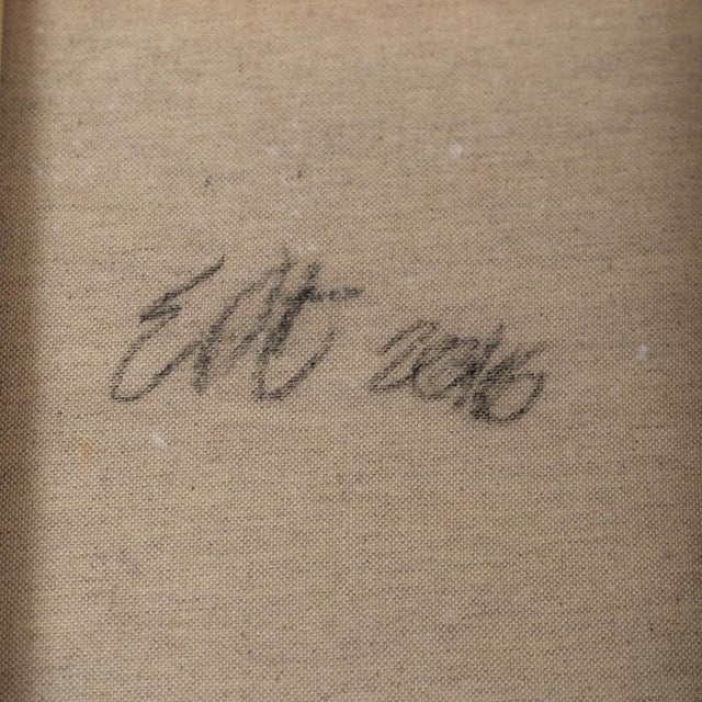 Enrico Della Torre, Art Black Composition, Charcoal on Canvas, 2017 For Sale - Image 11 of 12