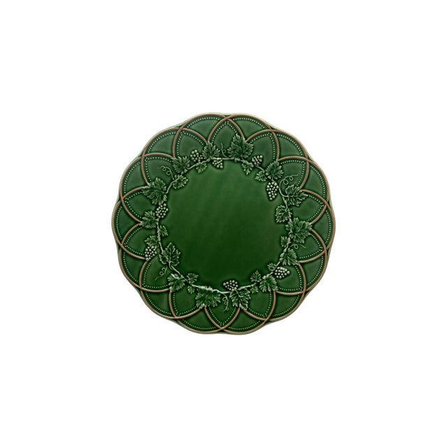 Bordallo Pinheiro Bordallo Pinheiro Woods Dinner Plates, Set of 4 For Sale - Image 4 of 4