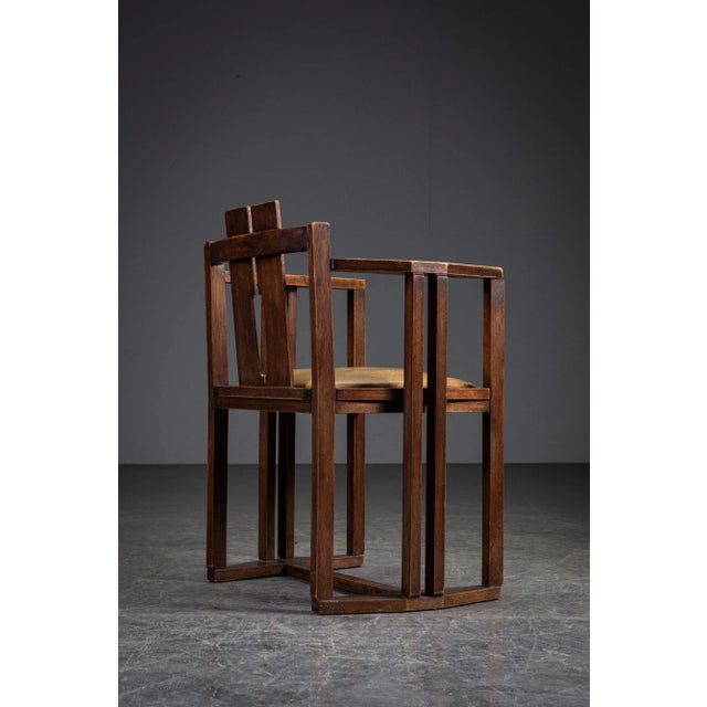 1940s Vintage Constructivist Desk Chair, 1940s For Sale - Image 5 of 18
