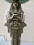 Egyptian Revival Bronze Pharoah With Malachite Tray For Sale In New York - Image 6 of 10