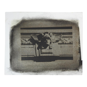 Late 20th Century Eric Weller Architecture Detail Winged Mercury Photograph
