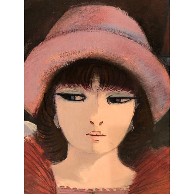 Charles Levier was born in 1920 in Corsica France and died in 2003. This incredible large painting is emblematic of his...