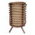 French Rattan Lamp Louis Sognot, Circa 1950 For Sale