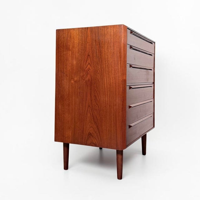 Vintage Teak Chest of Drawers by Ib Kofod-Larsen for Säffle, 1959 For Sale - Image 18 of 18