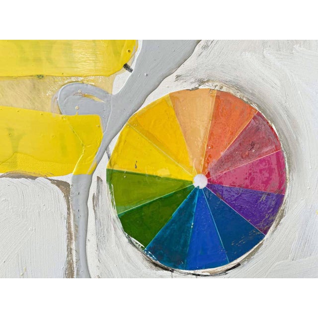 One State Further in (Contemporary Abstract Painting, Framed), Guy Lyman For Sale - Image 4 of 5