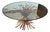 Vintage Italian Gilt "Sheaf of Wheat" Coffee Table For Sale
