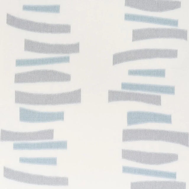 Contemporary SAMPLE - Schumacher Jensen Sheer Fabric In Denim For Sale - Image 3 of 3