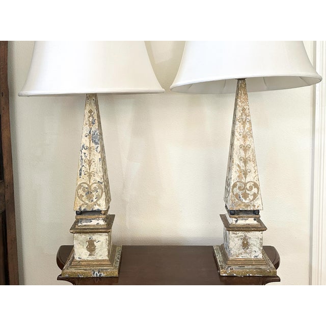 Pair of Vintage Florentine Table Lamps For Sale - Image 10 of 10