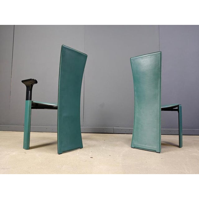 Vintage Dining Chairs attributed to Pietro Costantini, 1980s, Set of 6 For Sale - Image 4 of 12