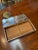 1960s Rectangular Wood Box With Smoked Glass Lid For Sale In Los Angeles - Image 6 of 7