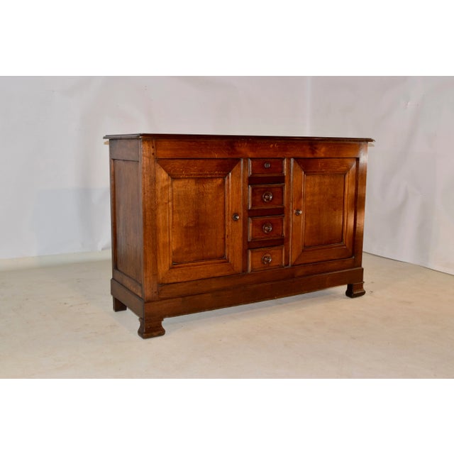 19th Century 19th Century French Oak Buffet For Sale - Image 5 of 9