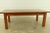 Brown Arts & Crafts Large 2 Drawer Library Table Desk For Sale - Image 8 of 9