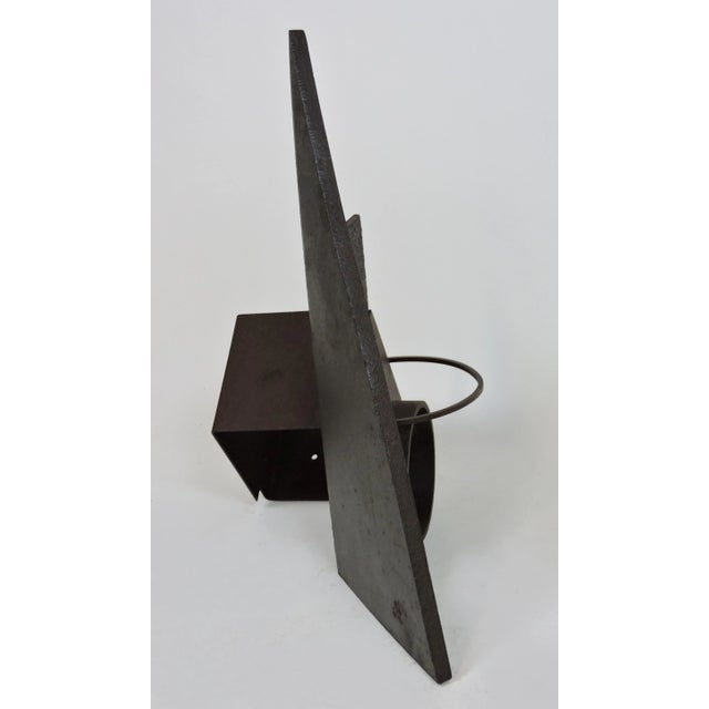 Abstract Welded Steel "Assemblage Iv" Sculpture by David Tothero For Sale - Image 4 of 11