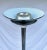 1990s Mid 19th Century Postmodern Torchiere Chrome, Lucite and Marble Floor Lamp For Sale - Image 5 of 13