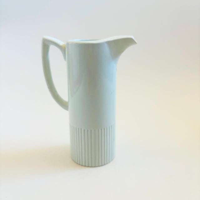 MCM Floral Porcelain Pitcher by Lego, Japan For Sale - Image 4 of 11