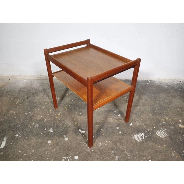 Teak 5372 Side Table by Børge Mogensen for Fredericia For Sale - Image 9 of 10