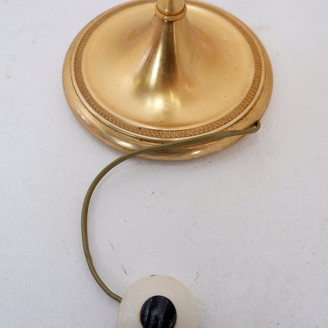 Brass Pineapple Floor Lamp from Maison Charles, 1970 For Sale - Image 13 of 16