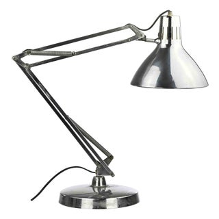 Adjustable Table Lamp in Chromed Metal, Italy, 1970s For Sale