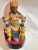 Gilded Chinese Hand-Carved Seated Emperor For Sale - Image 9 of 9