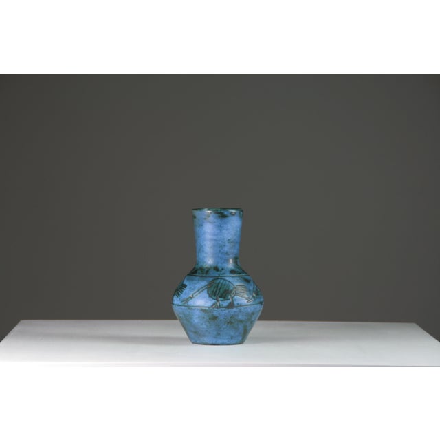 Ceramic Baluster Vase in Ceramic by Jacques Blin, France, 1960s For Sale - Image 7 of 13