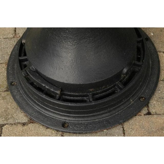 Large Iron 19th Century Ships Anchor Capstan For Sale - Image 4 of 5