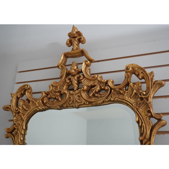 Friedman Brothers Friedman Brothers Model 6616 Gold Frame Mirror For Sale - Image 4 of 11