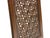 Coffee Vintage Dark Brown Geometric Lattice Rectangular Wood Panel For Sale - Image 8 of 9