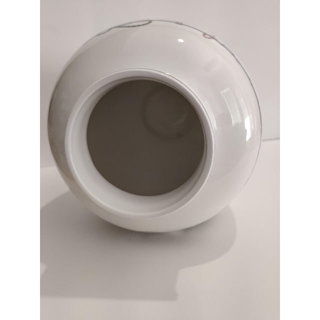 Ceramic Mid 20th Century Hollywood Regency Villeroy & Boch Verdi Tassel Vase and Dish - 2 Piece Set For Sale - Image 7 of 12