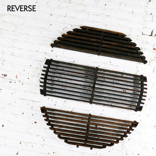 Antique Industrial Foundry Patterns for Molds Handmade Wood Set of Three - Group 5 For Sale - Image 12 of 13