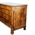 Mid 19th Century French Empire Commode: Burled Walnut With Marble Top For Sale - Image 5 of 8