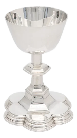 Edward VII Sterling Silver Chalice by John Faucherre, London, 1916