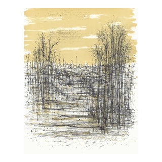 1959 Jean Carzou Lithograph "Paysage" For Sale
