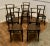 Brown 19th Century Bistro Bentwood Chairs from Thonet, Set of 8 For Sale - Image 8 of 10