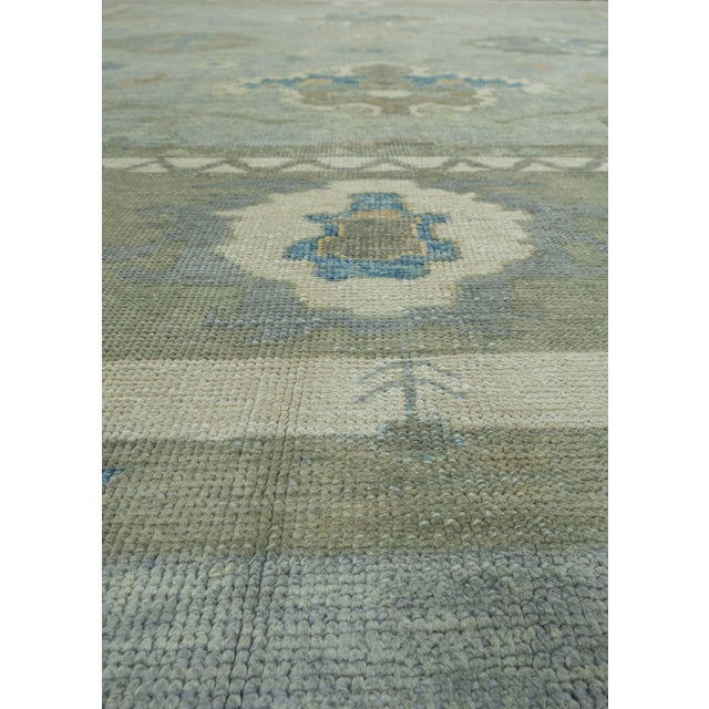 Early 21st Century Turkish Oushak Square Rug 11'10" x 11'11" #18129 For Sale - Image 5 of 8