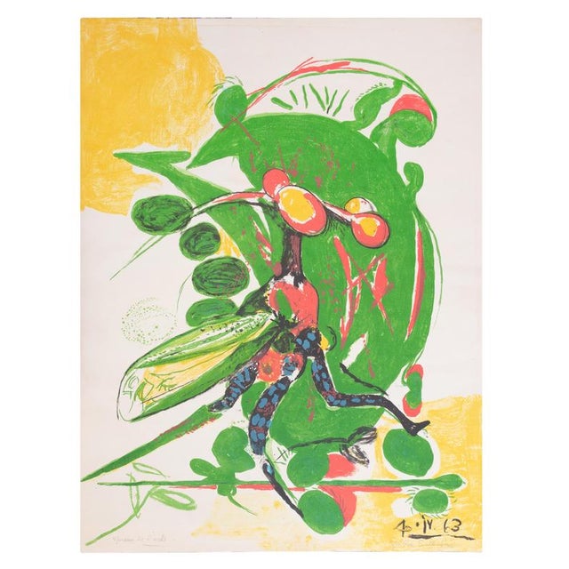 Hand signed. Dated on plate. Artist's proof. This piece is attributed to the mentioned designer/maker. It has no...