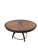 MCM Walnut Extension Dining Table With Sunburst Top For Sale - Image 12 of 12