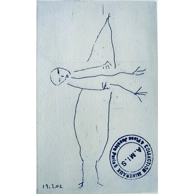 Asaf Ben Tzvi, Israeli Abstract Modernist Color Etching - Mineral Collection For Sale - Image 4 of 9